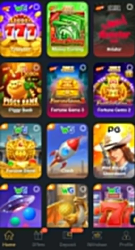 633Bet game Interface