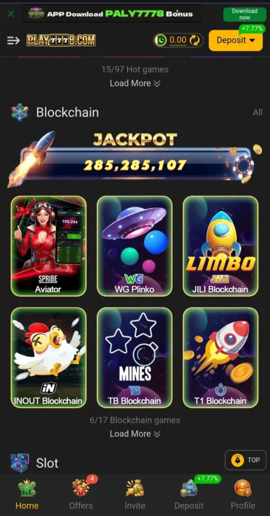 play7778 game interface