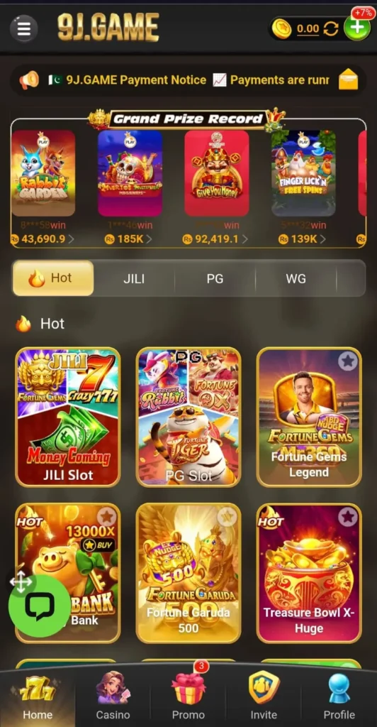 9J game