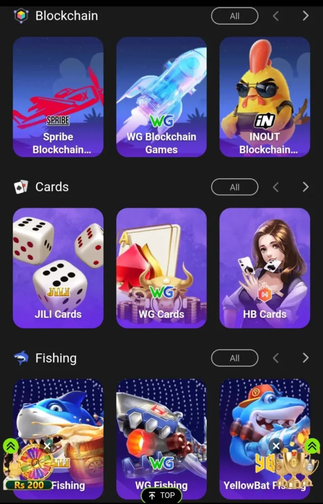 Win786 game interface