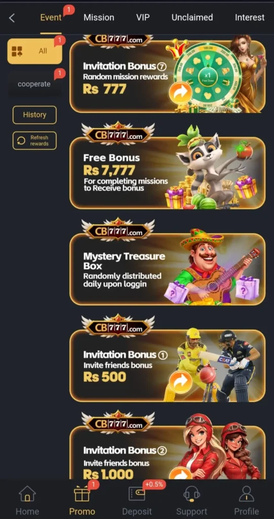 CB777 game